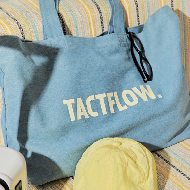 T&uacute;i tote hằng ng&agrave;y TACTFLOW (L) &ndash; Xanh navy &ndash; TFF110NAVY, , large image number null